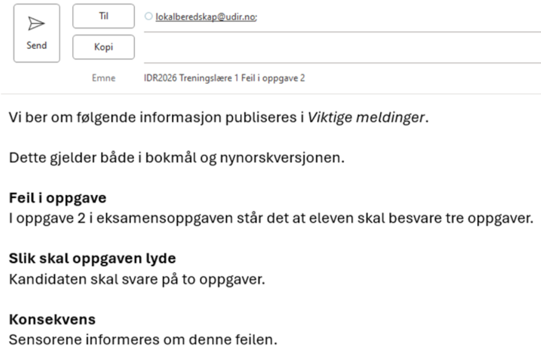 Et illustrasjonsbilde av en e-post