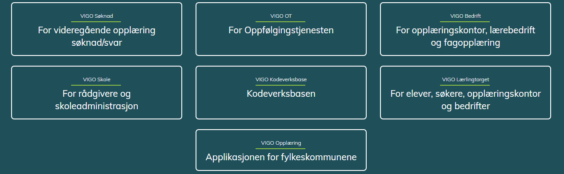 VIGO portalen og apper